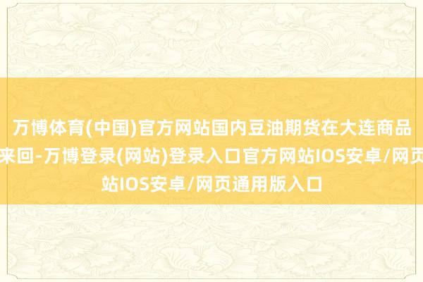 万博体育(中国)官方网站国内豆油期货在大连商品来回所上市来回-万博登录(网站)登录入口官方网站IOS安卓/网页通用版入口